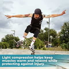 Durable Anti Slip Knee Pad Set for Collision Avoidance