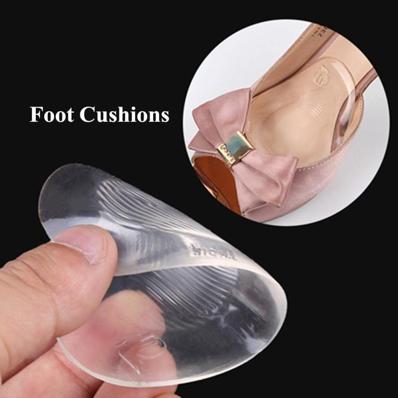 2pcs Ball Of Foot Cushions Foot Inserts Insoles Neuroma Metatarsalgia Gel Pad