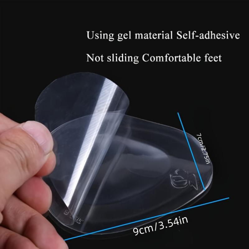 2pcs Ball Of Foot Cushions Foot Inserts Insoles Neuroma Metatarsalgia Gel Pad