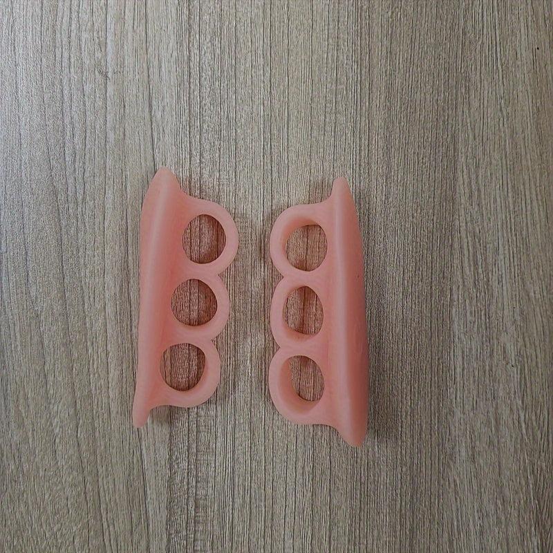 Toe Straighteners with Separator Loops for Hammertoe Corrector - Set of 2
