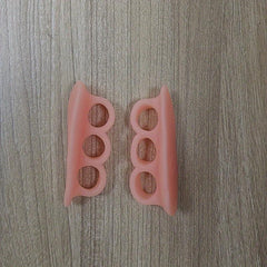 Toe Straighteners with Separator Loops for Hammertoe Corrector - Set of 2