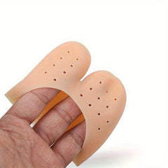 Silicone Protective Feet Tips Covers Soft Anti-wear Toe Covers
