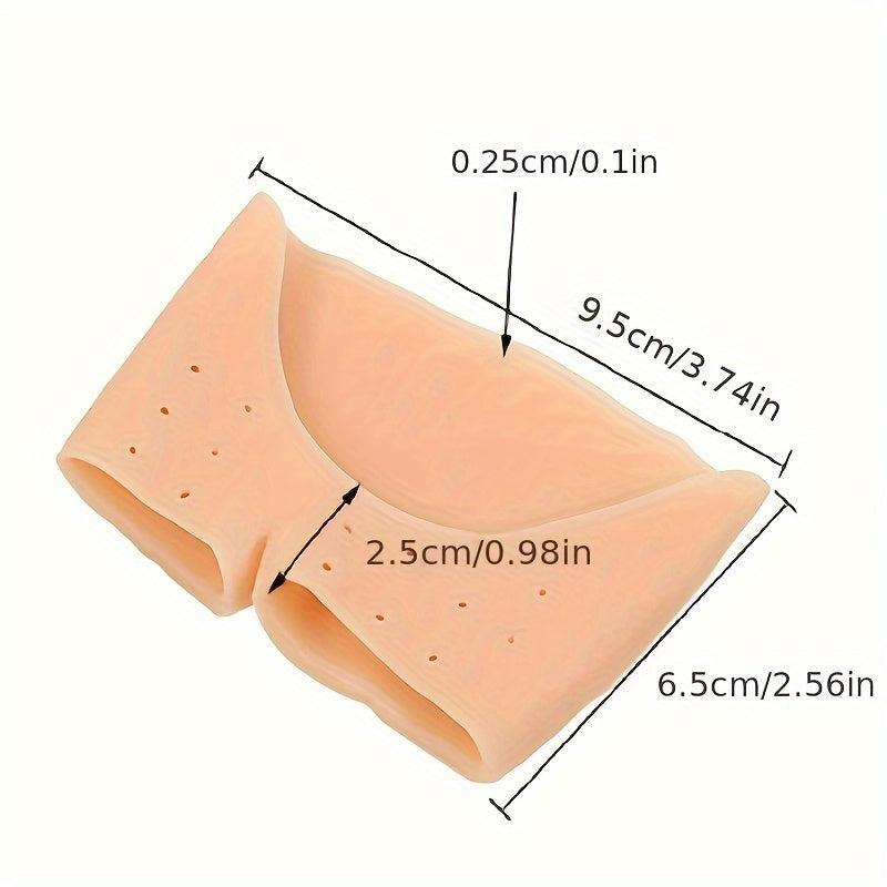 Silicone Protective Feet Tips Covers Soft Anti-wear Toe Covers