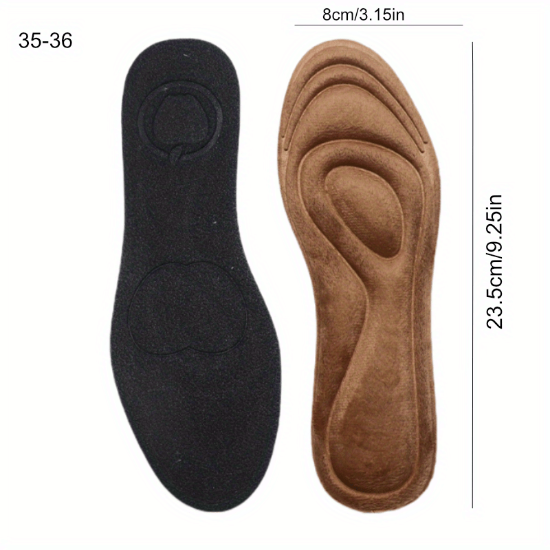 Winter Warm Insole For Men And Women Thick Wool Fleece Snow Boots