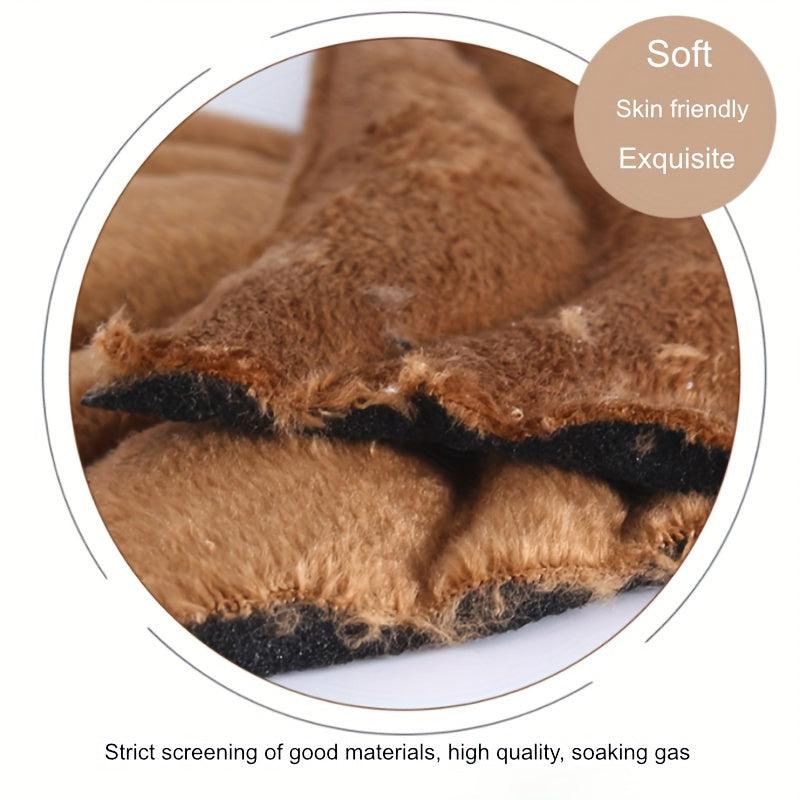 Winter Warm Insole For Men And Women Thick Wool Fleece Snow Boots