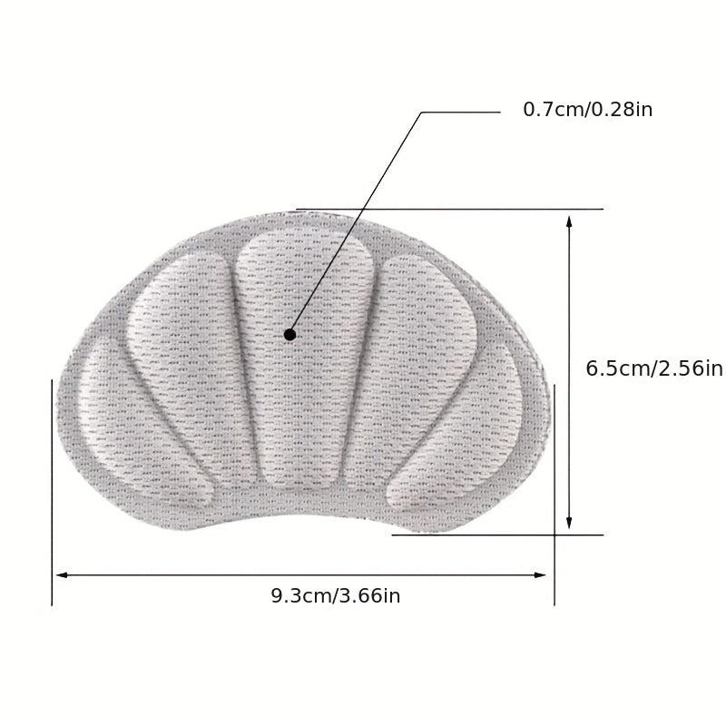 2pcs Insole Heel Pads for Sport Shoes Adjustable Antiwear Feet Pad