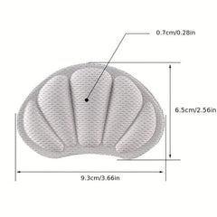 2pcs Insole Heel Pads for Sport Shoes Adjustable Antiwear Feet Pad