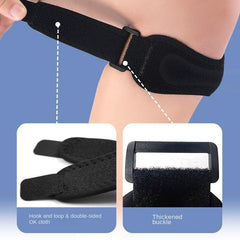 Adjustable Silicone Pad Knee Pads for Running Exercise