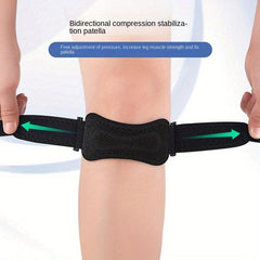 Adjustable Silicone Pad Knee Pads for Running Exercise