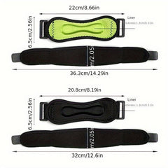 Adjustable Silicone Pad Knee Pads for Running Exercise