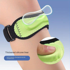 Adjustable Silicone Pad Knee Pads for Running Exercise