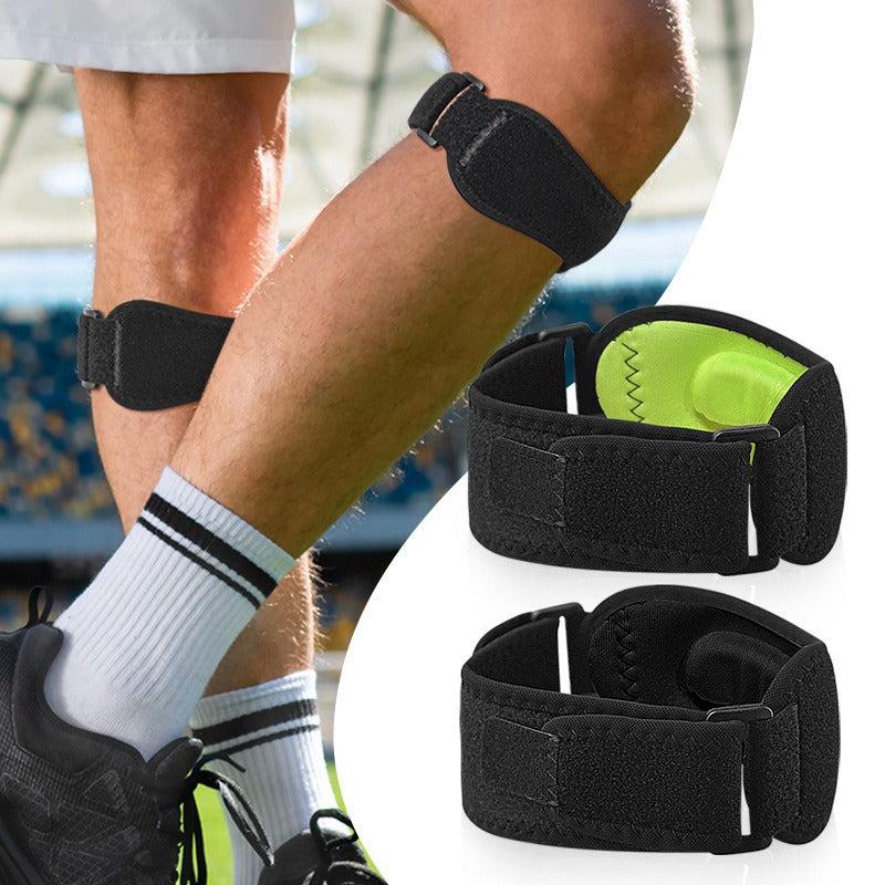 Adjustable Silicone Pad Knee Pads for Running Exercise