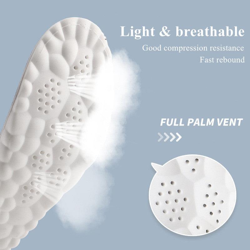 4D Arch Support Foot Insoles High Elasticity Pads Anti Pain Deodorant Pad