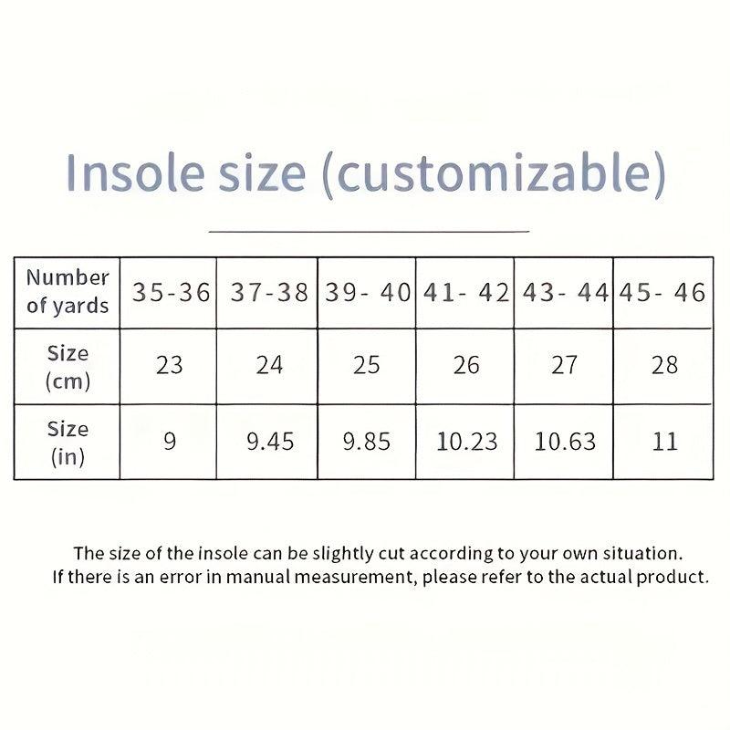 4D Arch Support Foot Insoles High Elasticity Pads Anti Pain Deodorant Pad