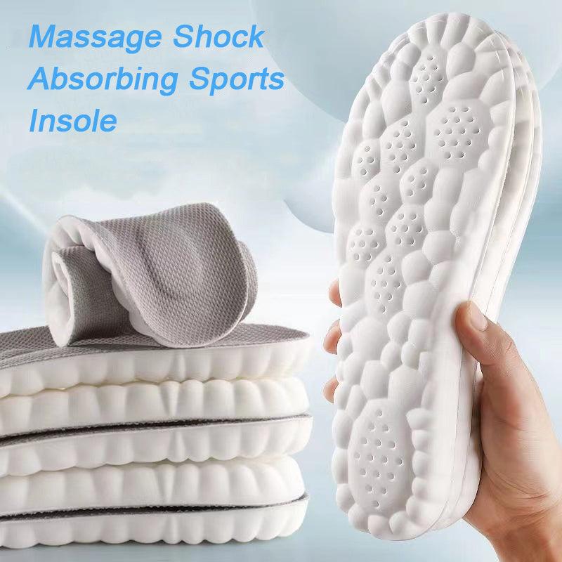 4D Arch Support Foot Insoles High Elasticity Pads Anti Pain Deodorant Pad