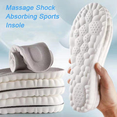 4D Arch Support Foot Insoles High Elasticity Pads Anti Pain Deodorant Pad