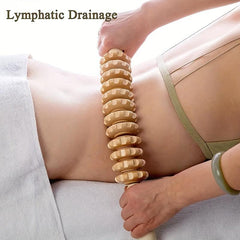 Handheld Wood Massage Roller For Whole Body Massage