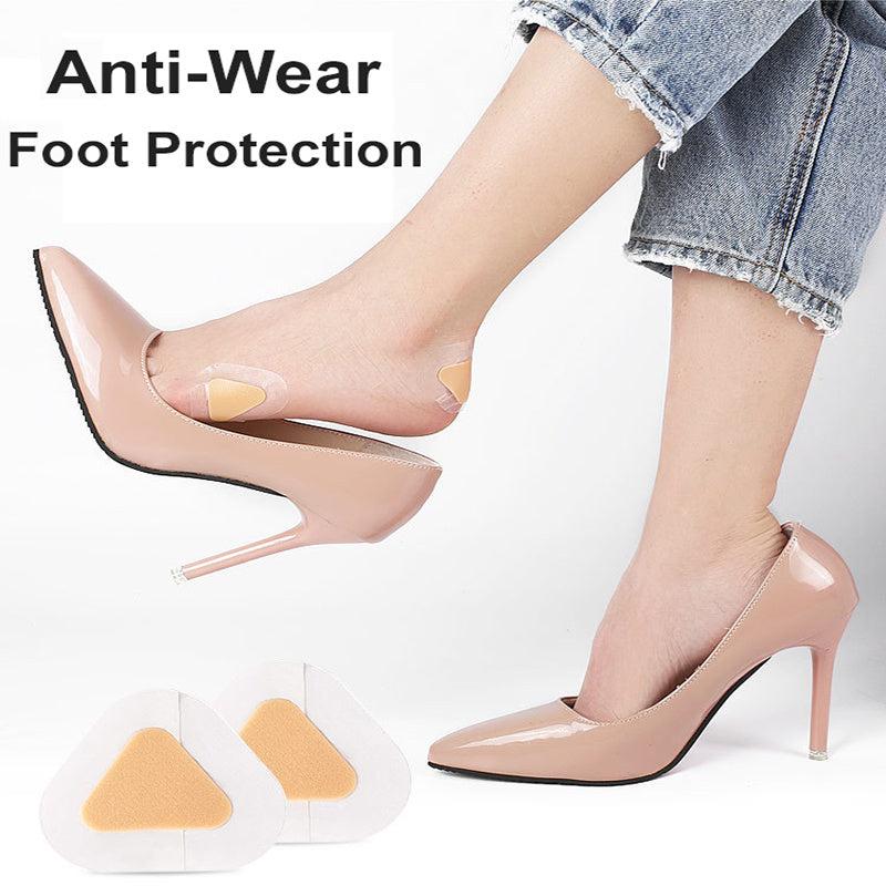 Gel Heel Protectors Adhesive Foam Pad Foot Patches Shoe Stickers Balm