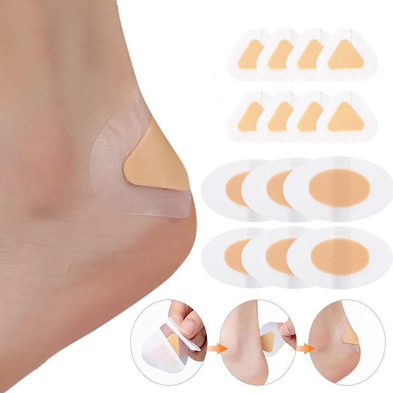 Gel Heel Protectors Adhesive Foam Pad Foot Patches Shoe Stickers Balm