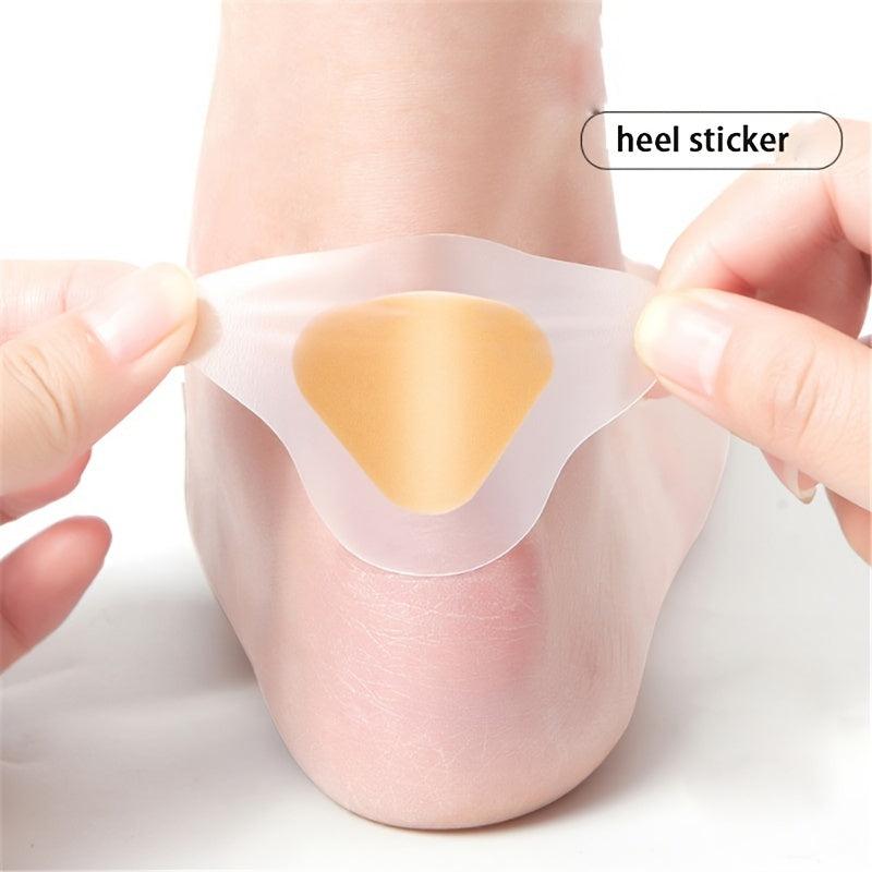 Gel Heel Protectors Adhesive Foam Pad Foot Patches Shoe Stickers Balm