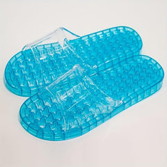 Men's Massage Slippers Acupoint Foot Therapy Non-slip Home Bathroom Shower