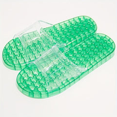 Men's Massage Slippers Acupoint Foot Therapy Non-slip Home Bathroom Shower