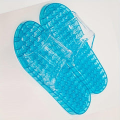 Men's Massage Slippers Acupoint Foot Therapy Non-slip Home Bathroom Shower