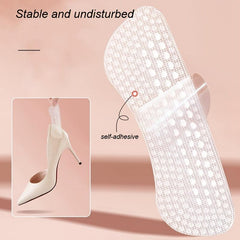 2pcs Silicone Heel Stickers Heels Grips Anti Slip Heel Cushions