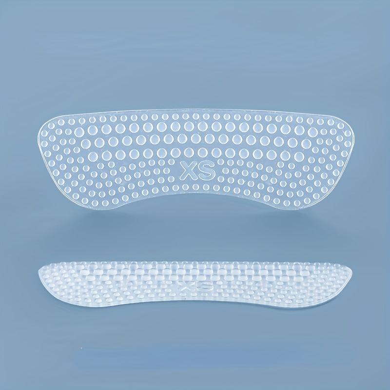 2pcs Silicone Heel Stickers Heels Grips Anti Slip Heel Cushions