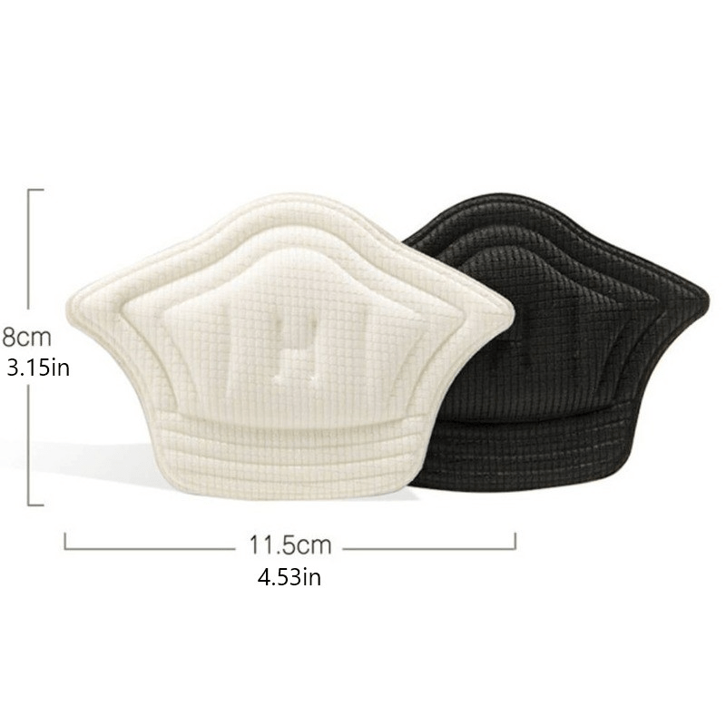 2pcs Insoles Patch Heel Pads Sport Shoes Pain Relief Antiwear Feet Pad Protector