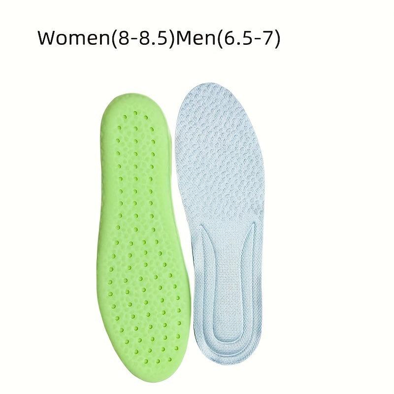 Comfortable Shock Absorption Insoles for Sneakers
