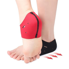 2pcs Heel Protectors Ankle Socks Arch Support Insoles