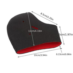 2pcs Heel Protectors Ankle Socks Arch Support Insoles
