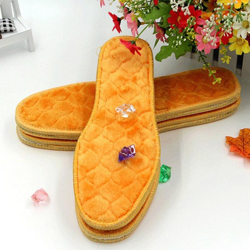 Heated Thermal Shoes Insoles Winter Warm Feet Soles Pad Support Insert