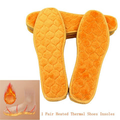 Heated Thermal Shoes Insoles Winter Warm Feet Soles Pad Support Insert