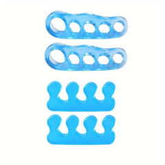 4pcs Toe Stretchers Separators Gel for Bunions Overlapping Hammer Toe