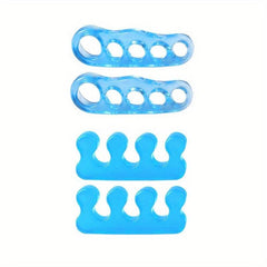 4pcs Toe Stretchers Separators Gel for Bunions Overlapping Hammer Toe