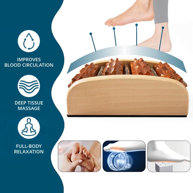 Hand and Foot Roller Massager for Relaxation at Home