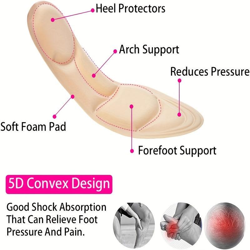 Memory Foam Shoe Insoles for Shock Absorption