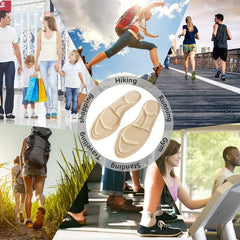Memory Foam Shoe Insoles for Shock Absorption