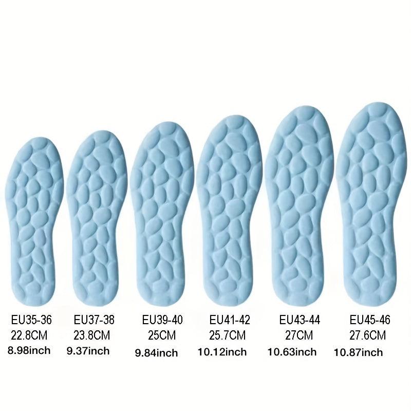 4D Massage Memory Foam Insoles - Breathable Cushion Sports Running Insoles
