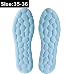 4D Massage Memory Foam Insoles - Breathable Cushion Sports Running Insoles
