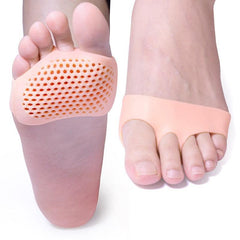 3pcs Women's Silicone Forefoot Pad Non-slip Foot Protection for High Heels