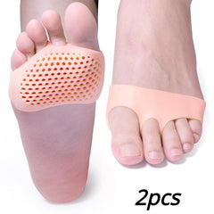 3pcs Women's Silicone Forefoot Pad Non-slip Foot Protection for High Heels