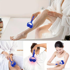 2pcs Hedgehog Ball Massage Roller Set for Full Body Massage