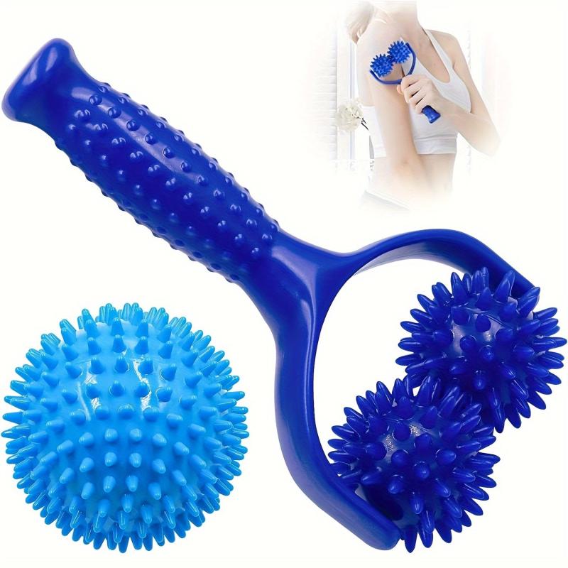 2pcs Hedgehog Ball Massage Roller Set for Full Body Massage