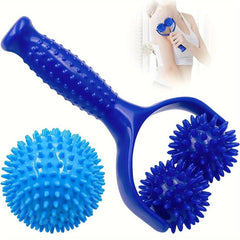 2pcs Hedgehog Ball Massage Roller Set for Full Body Massage