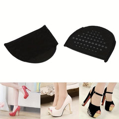 Women's Lace Invisible Forefoot Pads Anti Slip Toe Socks