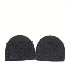 Women's Lace Invisible Forefoot Pads Anti Slip Toe Socks
