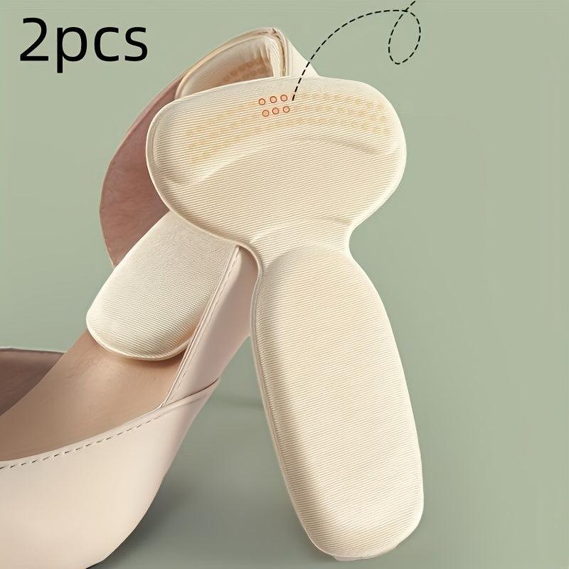 2pcs Heel Stickers Anti-drop Half size Pads - High heel Insoles